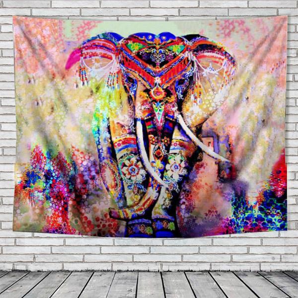 Elephant Tapestry - Elephant wall tapestry