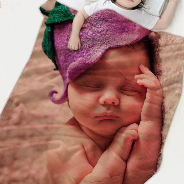 Custom Photo Blanket - personalized picture blanket