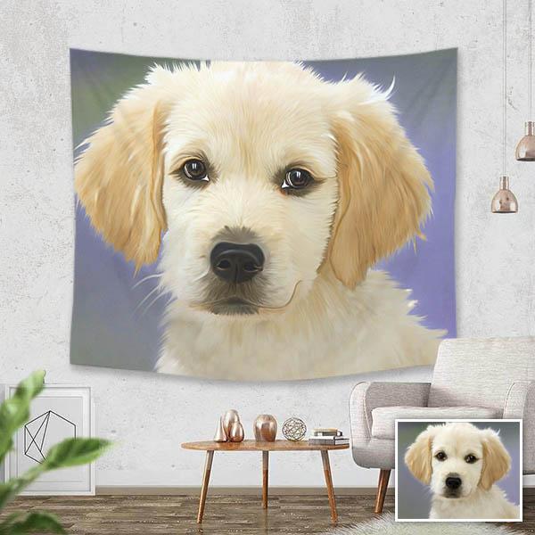 Custom Tapestry From Photo - Personalized Wall Tapestry Printing