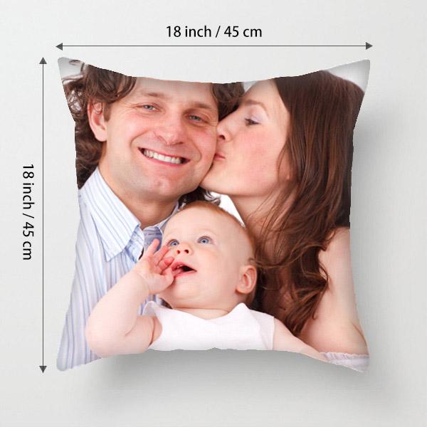 Personalized Throw Pillow with Photo