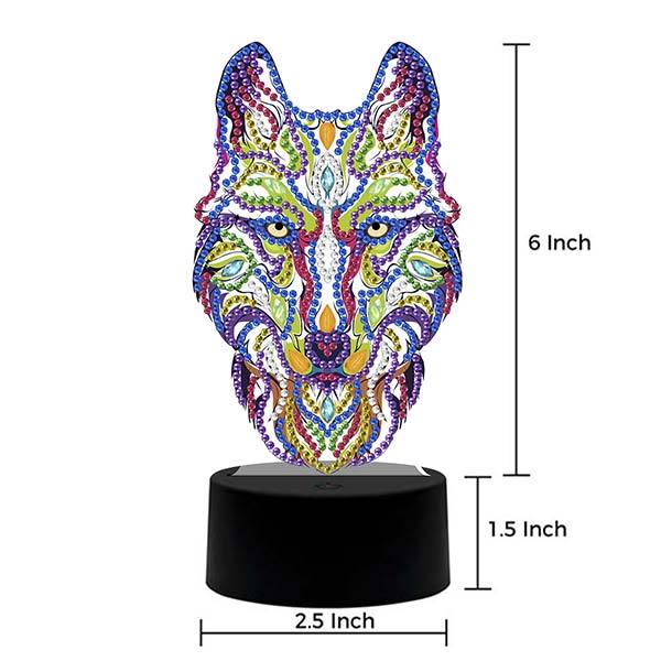 DIY Special Shaped Diamond Painting LED Night Light