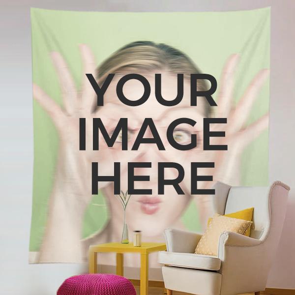 Custom Tapestry From Photo - Personalized Wall Tapestry Printing