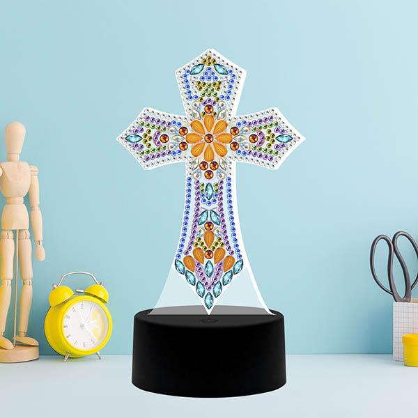 DIY Special Shaped Diamond Painting LED Night Light