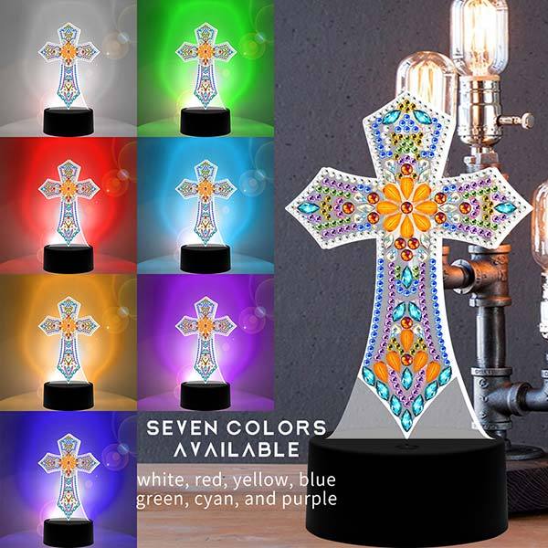 DIY Special Shaped Diamond Painting LED Night Light